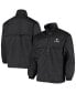 ფოტო #1 პროდუქტის Men's Black New Orleans Saints Triumph Fleece Full-Zip Jacket