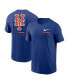 ფოტო #1 პროდუქტის Men's Royal New York Mets Over the Shoulder T-shirt