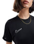 Фото #4 товара Nike Football Academy dri fit panel t-shirt in black