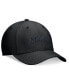 Фото #3 товара Men's Black Miami Marlins Evergreen Performance Flex Hat