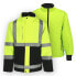 ფოტო #12 პროდუქტის Men's HiVis 3-in-1 Insulated Rainwear Systems Jacket - ANSI Class 2
