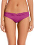 Seafolly Women's 175637 Twist Band Hipster Full Coverage Bikini Bottom Size 4