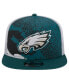Фото #3 товара Men's Midnight Green Philadelphia Eagles Court Sport 9Fifty Snapback Hat