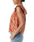 ფოტო #3 პროდუქტის Women's Baeley Printed Flutter-Sleeve Top