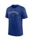 ფოტო #3 პროდუქტის Men's Heather Royal Toronto Blue Jays Authentic Collection Early Work Tri-Blend Performance T-shirt