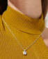 Фото #3 товара Eliot Danori silver-Tone Radiant-Cut Cubic Zirconia Pendant Necklace, 16" + 2" extender, Created For Macy's