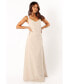 ფოტო #6 პროდუქტის Women's Sjon Contrast Strap Maxi Dress