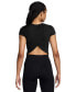 ფოტო #2 პროდუქტის Women's One Fitted Rib Dri-FIT Cropped Top