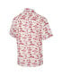 Фото #3 товара Men's White Stanford Cardinal Spontaneous is Romantic Camp Button-Up Shirt