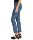 Фото #3 товара Women's Cassie Mid Rise Slim Straight Leg Jeans