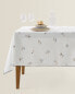 Фото #1 товара Beach print resin-coated tablecloth