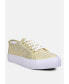 Фото #2 товара Glam Doll Casual Flatform Sneakers