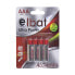 ELBAT LR03/AAA Alkaline Battery 4 Units