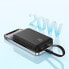 Фото #9 товара Портативный зарядник Baseus Magnetic Mini Powerbank 10000mAh 20W с кабелем Lightning для iPhone 0.3м черный