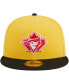 Фото #2 товара Головной убор мужской New Era Toronto Blue Jays Yellow, Black Grilled 59FIFTY