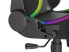 natec GENESIS Trit 600 RGB, Universal gaming chair, 150 kg, Padded seat, Padded backrest, Black, Blue