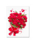 Фото #1 товара The Macneil Studio 'Valentine Roses' Canvas Art - 14" x 19"