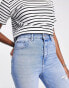 Фото #4 товара Pull&Bear – Zerrissene Jeans mit engem Schnitt in Hellblau