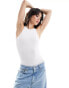 Фото #4 товара JJXX halterneck body top in white