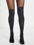 Фото #1 товара Vero Moda stocking illusion tights in black