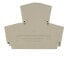 Фото #1 товара Weidmüller WAP WDK2.5 - End plate - 20 pc(s) - Wemid - Beige - -50 - 120 °C - V0