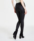 Women's Coated Zipper-Pocket Leggings, Created for Macy's M - фото #3