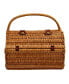 Фото #4 товара Yorkshire Willow Picnic Basket for 4 with Coffee Set and Blanket