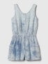 Фото #3 товара Kids Crinkle Gauze Denim Romper