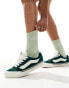 Фото #1 товара Vans knu skool chunky suede trainers in dark green