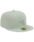 Men's Light Green Philadelphia 76ers Sage Color Pack 59FIFTY Fitted Hat