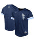 ფოტო #1 პროდუქტის Big Boys and Girls Navy Kansas City Royals City Connect Limited Jersey