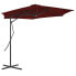 Фото #1 товара Садовый зонт vidaXL Солнцезащитный зонт Bordeauxrot 250 x 250 x 230 см