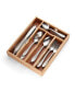 Фото #5 товара Сервировка стола столовые приборы Hampton Forge Lace Frosted 54 Piece Set with Wood Caddy, Service for 8