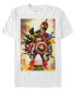 Фото #1 товара Men's Zombie Poster Short Sleeve Crew T-shirt