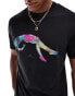 Фото #3 товара PS Paul Smith t-shirt with body print in black