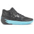 Фото #1 товара Puma Mb.02 Phenom Basketball Mens Black Sneakers Athletic Shoes 37764401