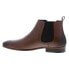 Фото #5 товара English Laundry Kipp EL2461B Mens Brown Leather Slip On Chelsea Boots