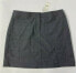 Express Women Skirt Straight Stretch Zip Grey w/ 2 pockets Size 1/2 New MSRP $44