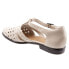 Trotters Leatha Open Weave T1908-126 Womens Beige Strap Sandals Shoes 9.5