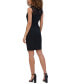 Фото #2 товара Women's Sleeveless High-Neck Bandage Bodycon Dress