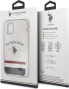 U.S. Polo Assn US Polo USHCN65PCSTRB iPhone 11 Pro Max biały/white Tricolor Pattern Collection