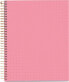 Фото #1 товара MIQUELRIUS Kołonotatnik MIQUELRIUS NB-4, A5, w kratkę, 120 kart., pink bella garden