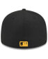 ფოტო #2 პროდუქტის Men's Black Cincinnati Reds 2024 Armed Forces Day Low Profile 59FIFTY Fitted Hat