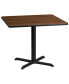 Фото #1 товара 36" Square Laminate Table Top With 30"X30" Table Height Base