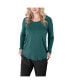 ფოტო #1 პროდუქტის Maternity Nursing Long Sleeve T-shirt