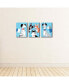Фото #3 товара Pawty Like a Puppy - Dog Wall Art Room Decor - 7.5 x 10 inches - Set of 3 Prints