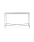 Marilyn 29" Stainless Steel Console Table