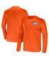 ფოტო #1 პროდუქტის Men's NFL x Darius Rucker Collection by Orange Denver Broncos Team Long Sleeve T-shirt