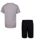 ფოტო #2 პროდუქტის Little Boys 2-Pc. Dri-FIT Jumpman T-Shirt & Shorts Set