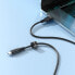 Kabel przewód do telefonu USB - USB-C 3A 1.2m czarny